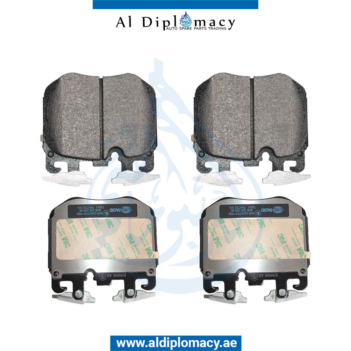 BMW 3 SERIES G20 FRONT BRAKE PAD - 34106888459 HELLA 8DB 355 039-461