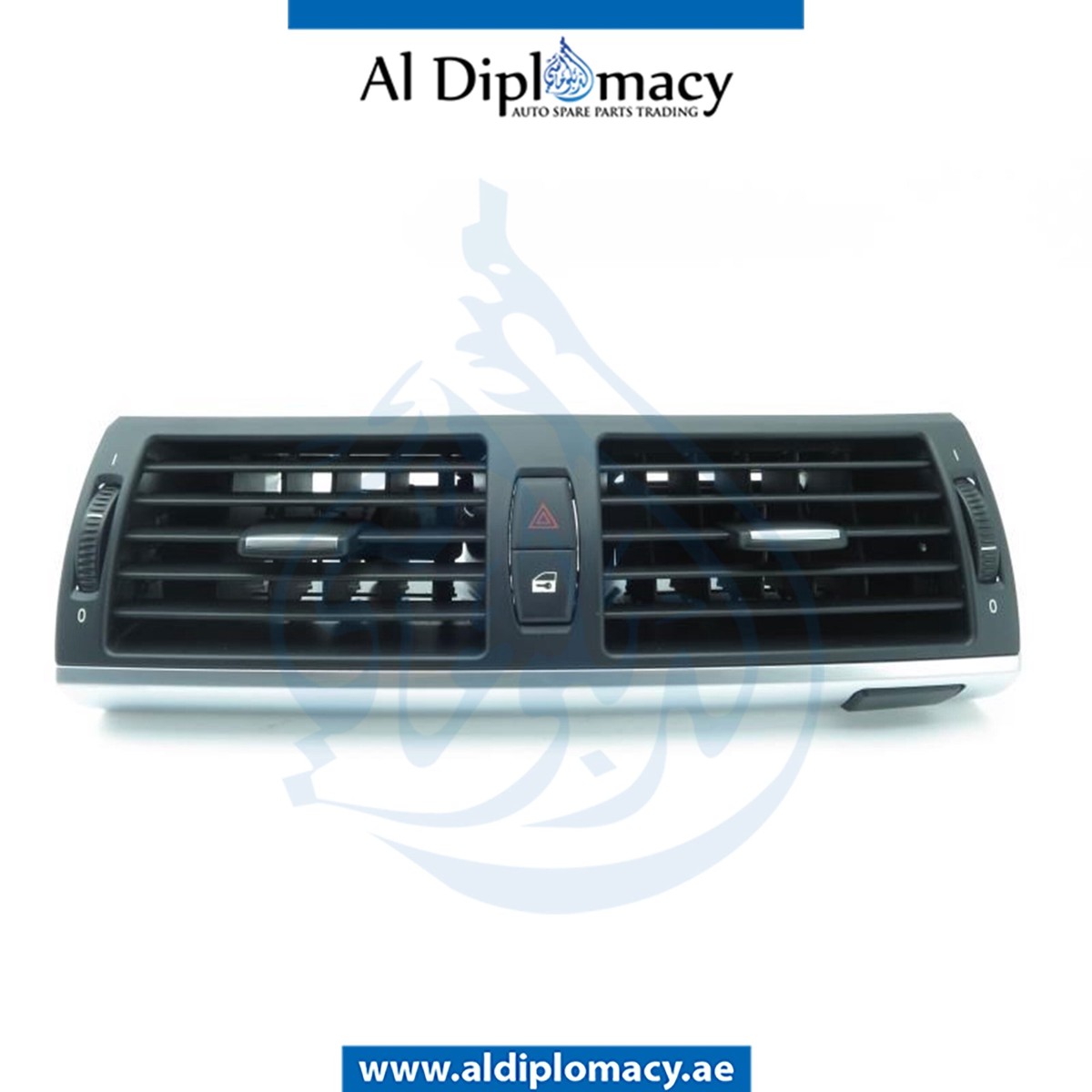 BMW X5 E70 FRONT A/C GRILLE, CENTER ,BMW USED PARTS, 64227161801