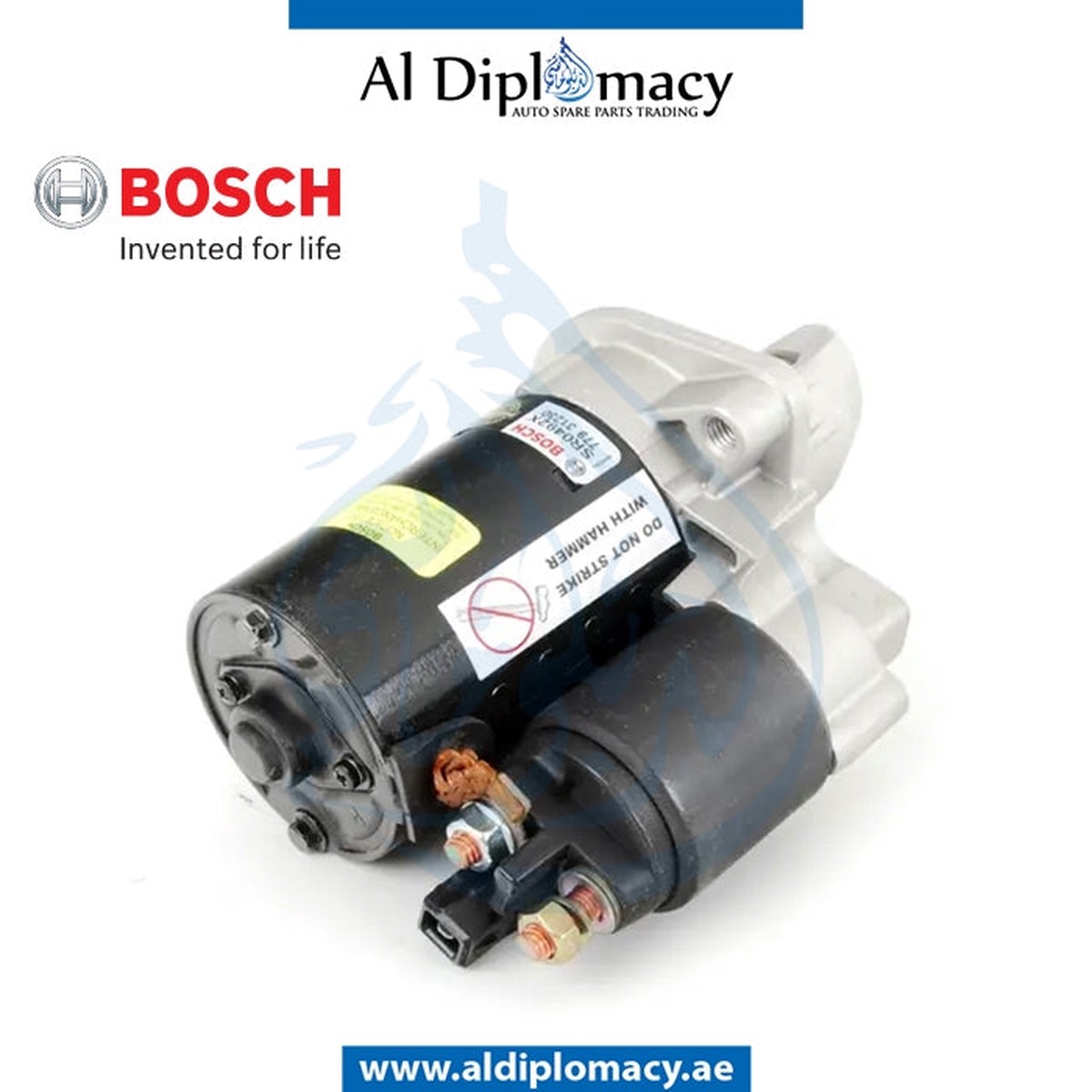 BMW 1 SERIES E81 STARTER MOTOR - 12412344243 BOSCH 0001107527