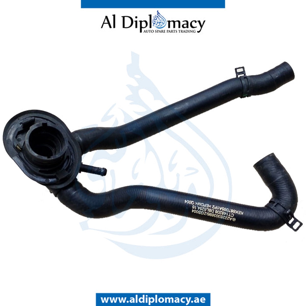 ORIGINAL MERCEDES-BENZ S CLASS W222 HOSE LINE, BETWEEN ENGINE AND VALVE - A2228303696