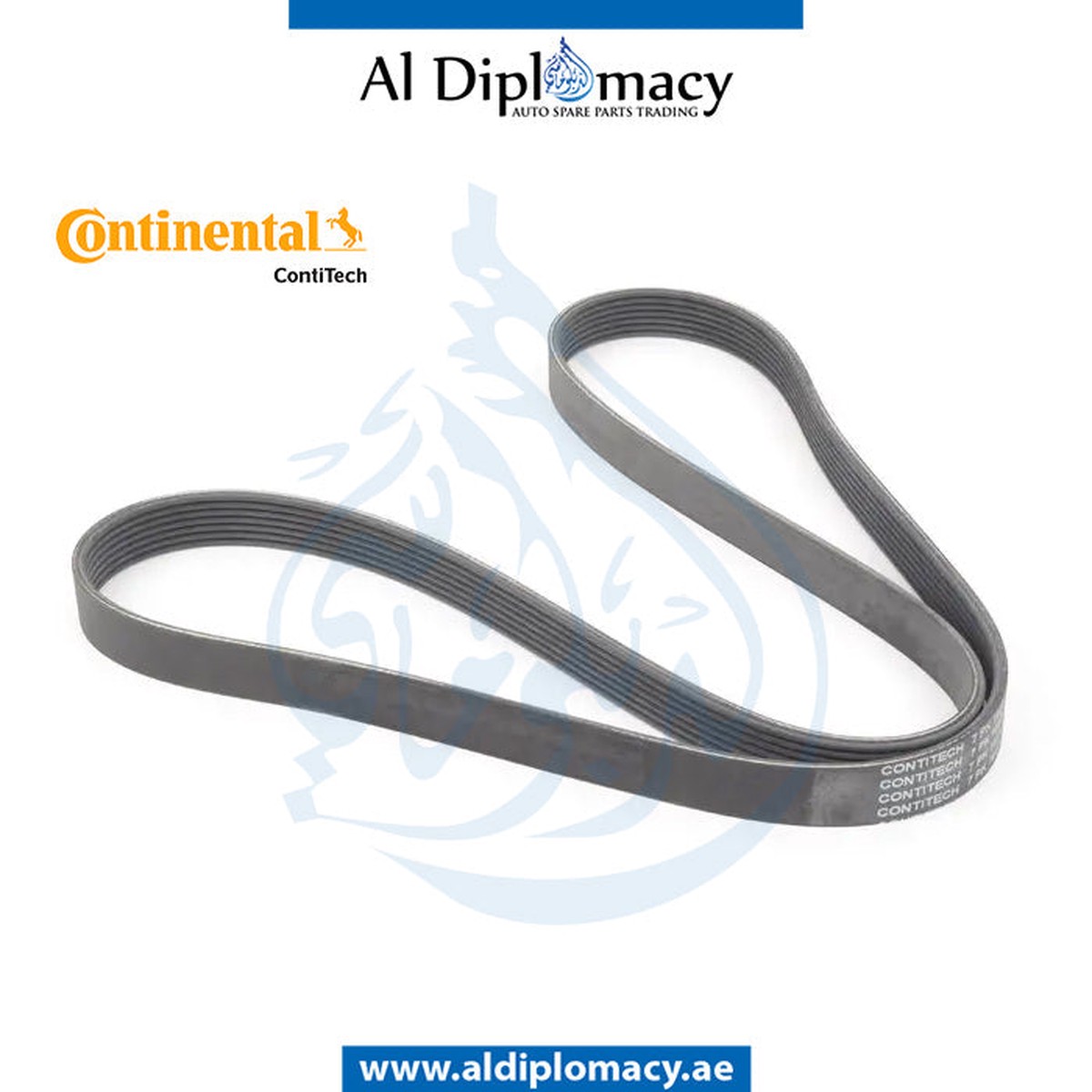 BMW 5 SERIES F07 RIBBED V-BELT 7PK1647  - CONTITECH 11287631824