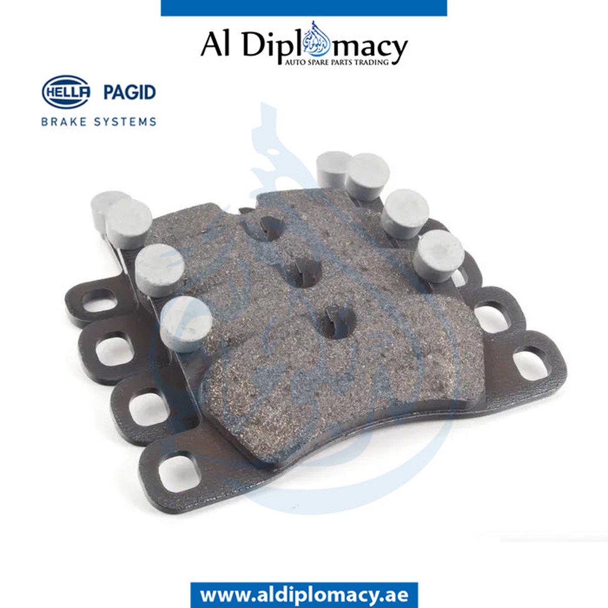 AUDI BRAKE REAR PAD - HELLA 7P6698451 8DB 355.015-101