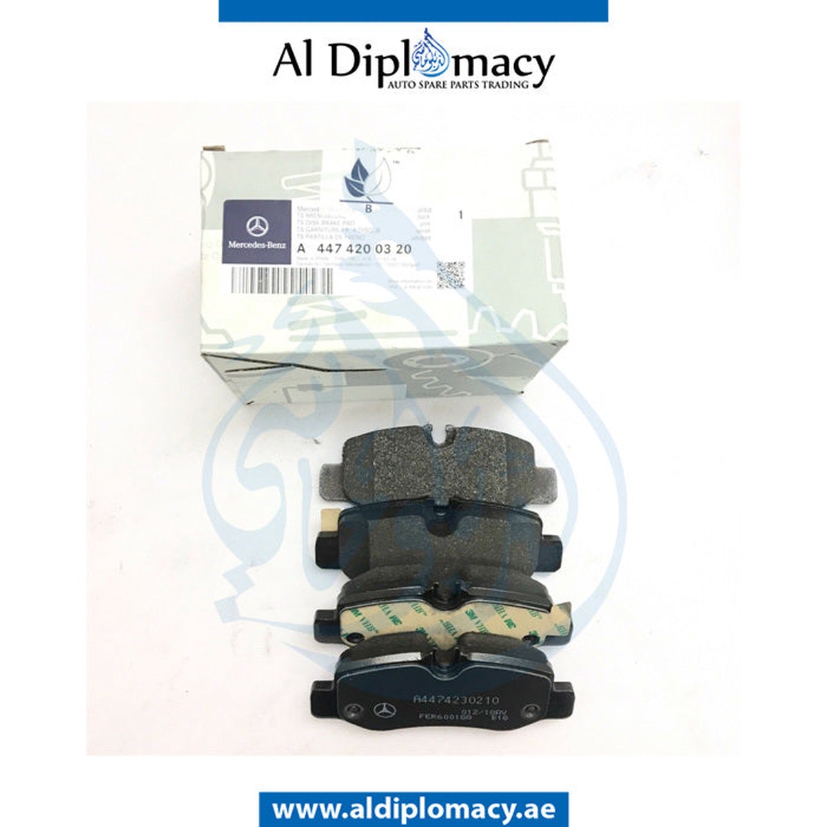 ORIGINAL MERCEDES-BENZ VITO W447 REAR BRAKE PAD - A4474200320