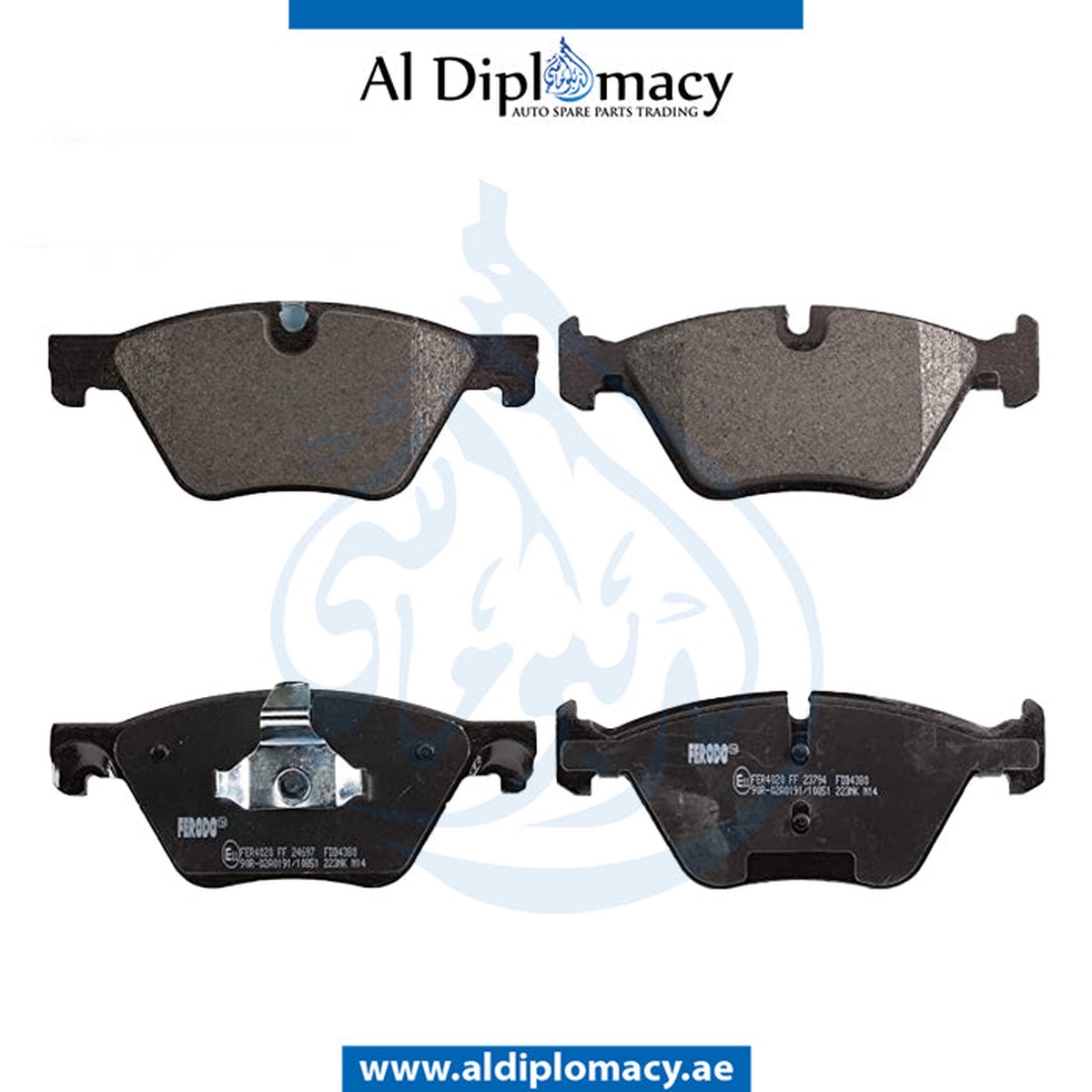 BMW 5 SERIES F10 FRONT BRAKE PAD, RHEIN MANN 34116775310
