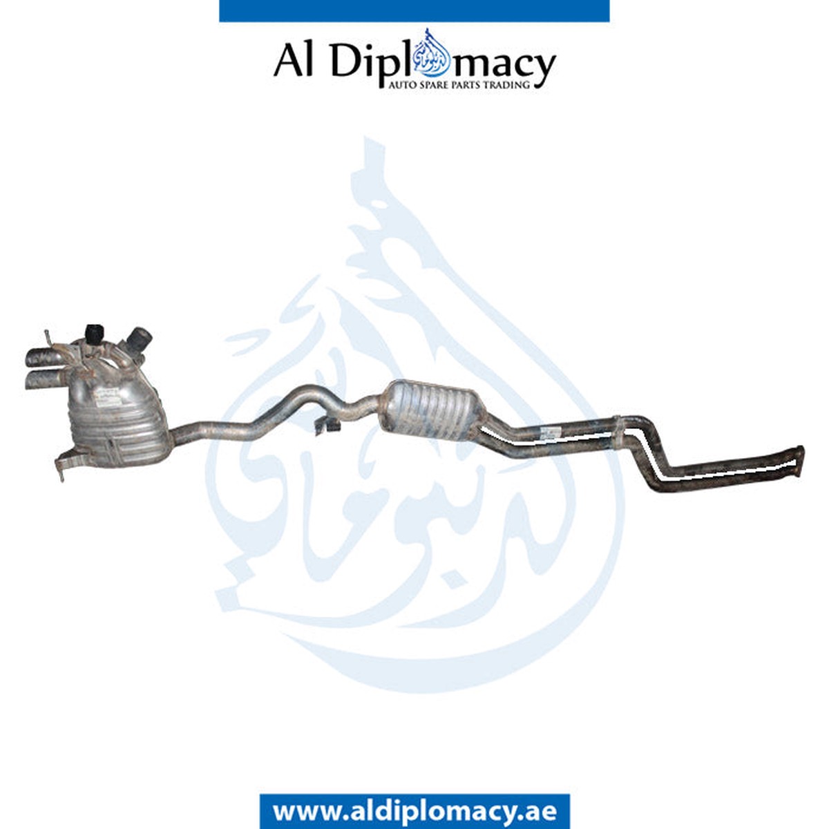 GENUINE BMW 1 SERIES E88 FRONT CATALYTIC CONVERTER, WITH MUFFLER - USED 18307560015