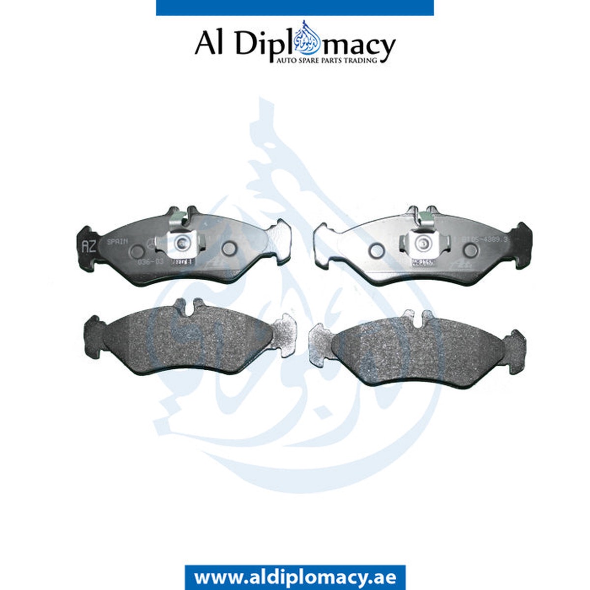 ORIGINAL MERCEDES-BENZ REAR BRAKE PAD - A0024206920