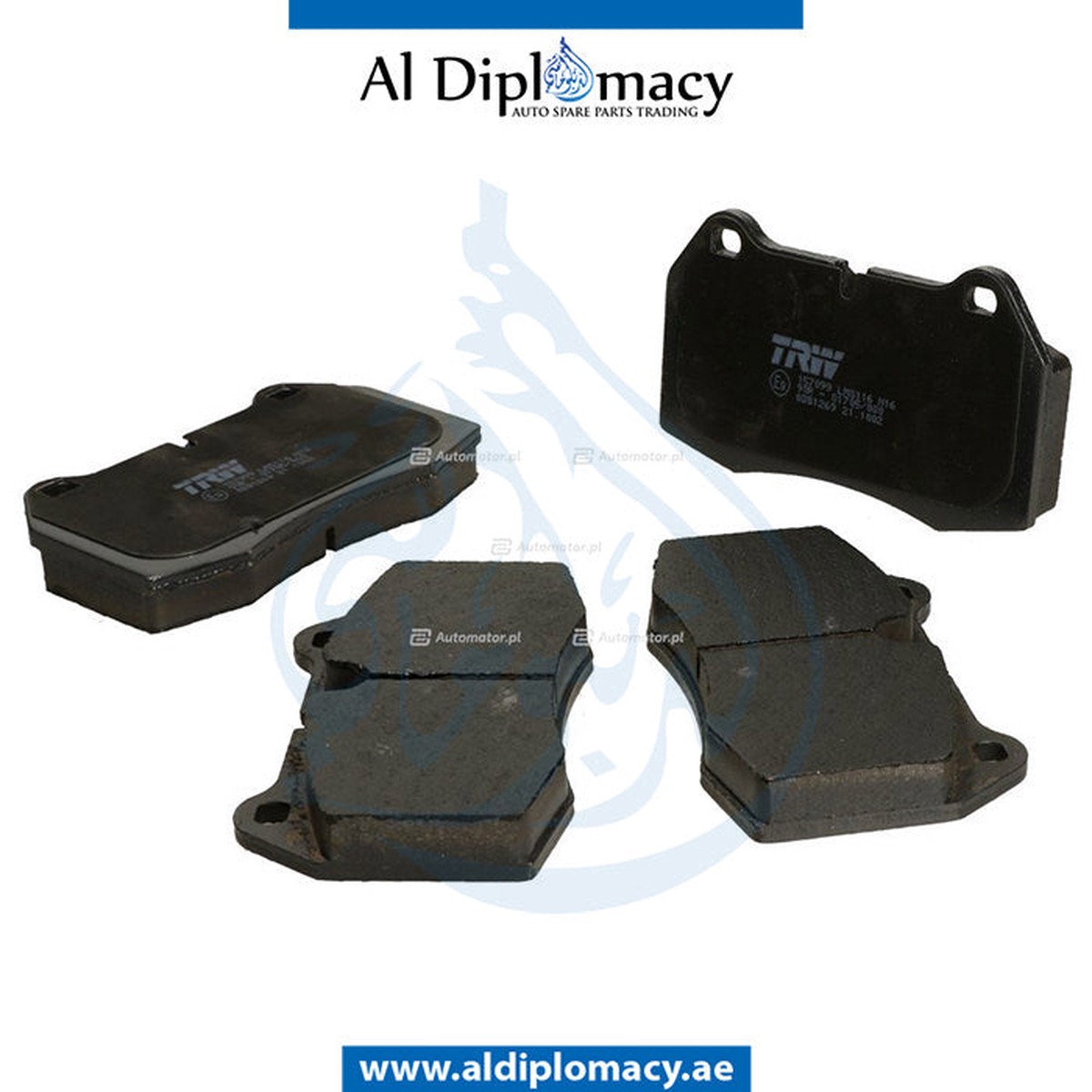 BMW 7 SERIES E38 FRONT BRAKE PAD - REMSA 34111163921 BPM044100