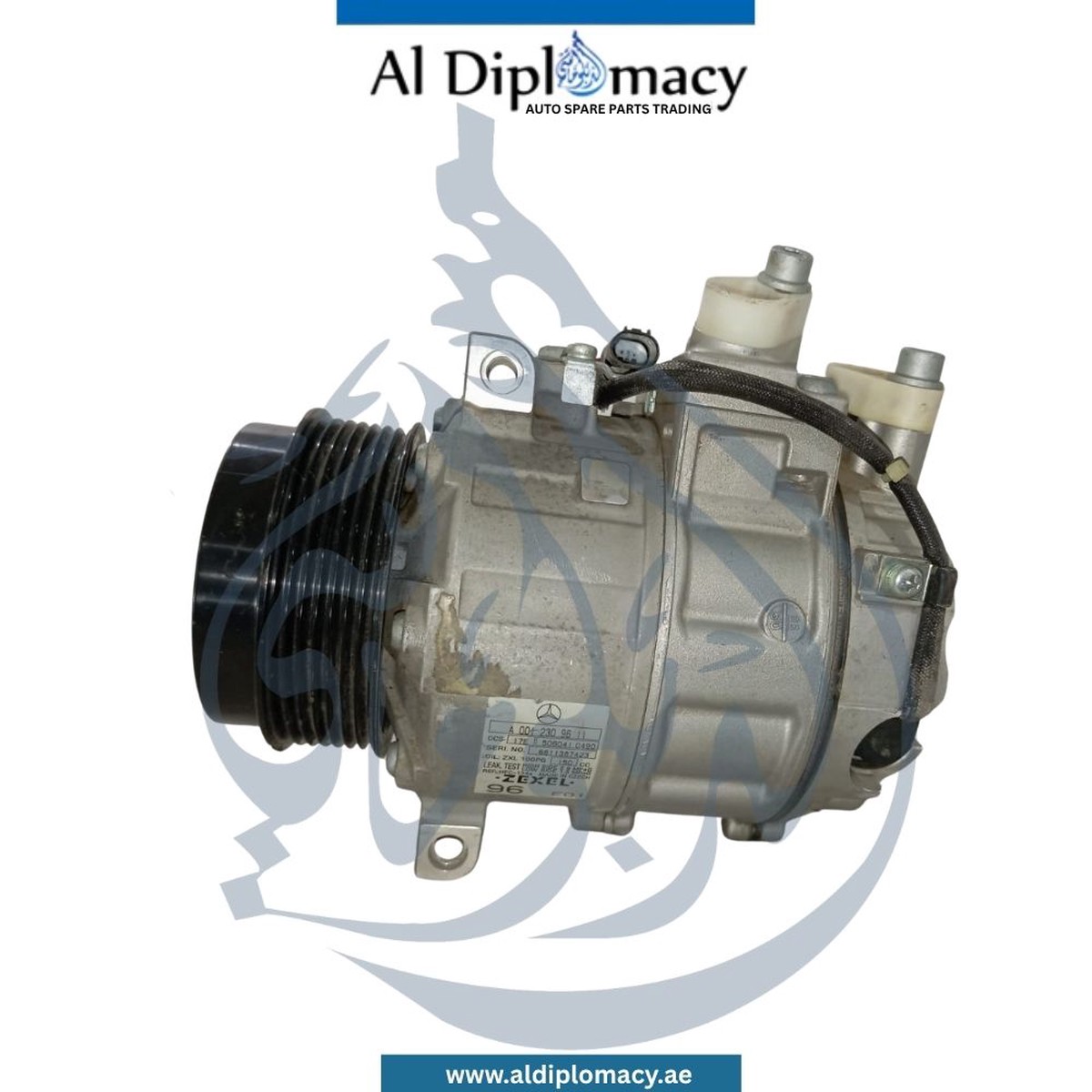 ORIGINAL MERCEDES-BENZ ML CLASS W164 A/C COMPRESSOR - USED A0012308211