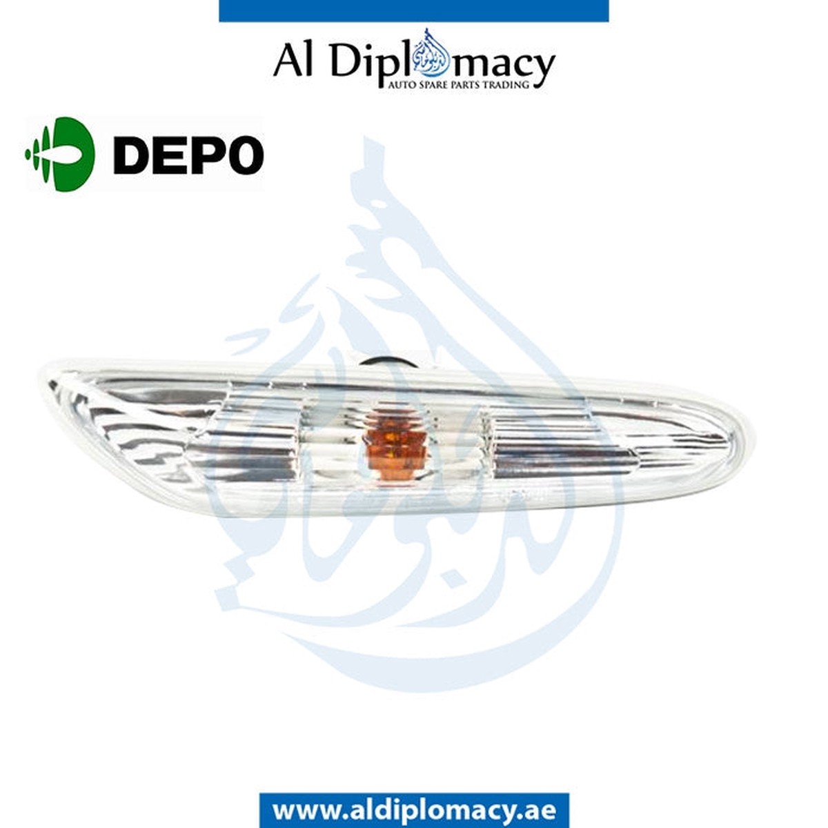 BMW 1 SERIES E81 TURN SIGNAL LAMP, RIGHT - DEPO 63137253326