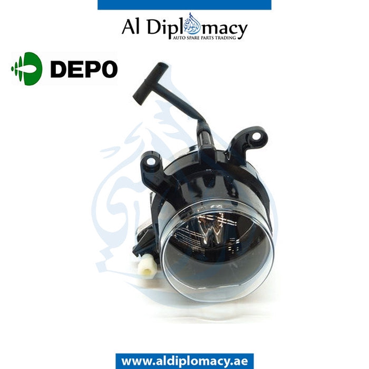 BMW 3 SERIES E46 FOG LAMP, RIGHT - DEPO 63178371908 444-2008R-UE