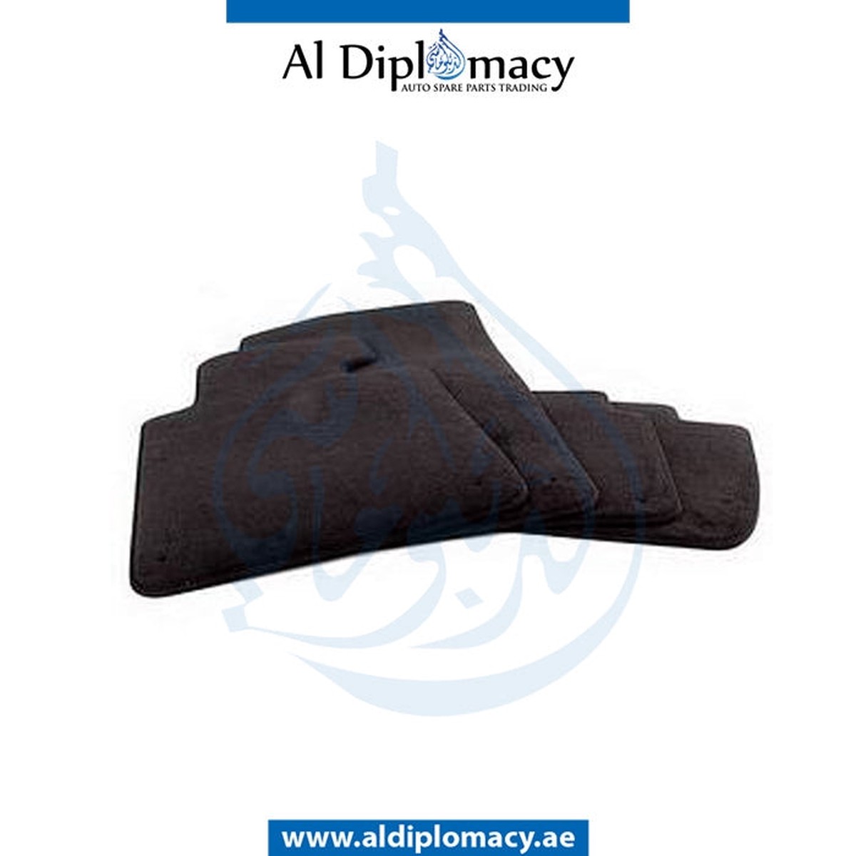 GENUINE BMW 7 SERIES F02 REAR FLOOR MATS - 51472147953
