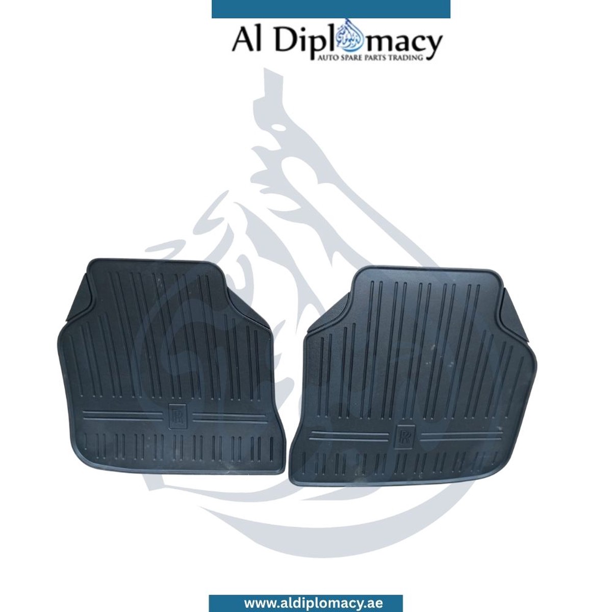 GENUINE ROLLS ROYCE GHOST RR4 REAR FLOOR MATS - 51472406182