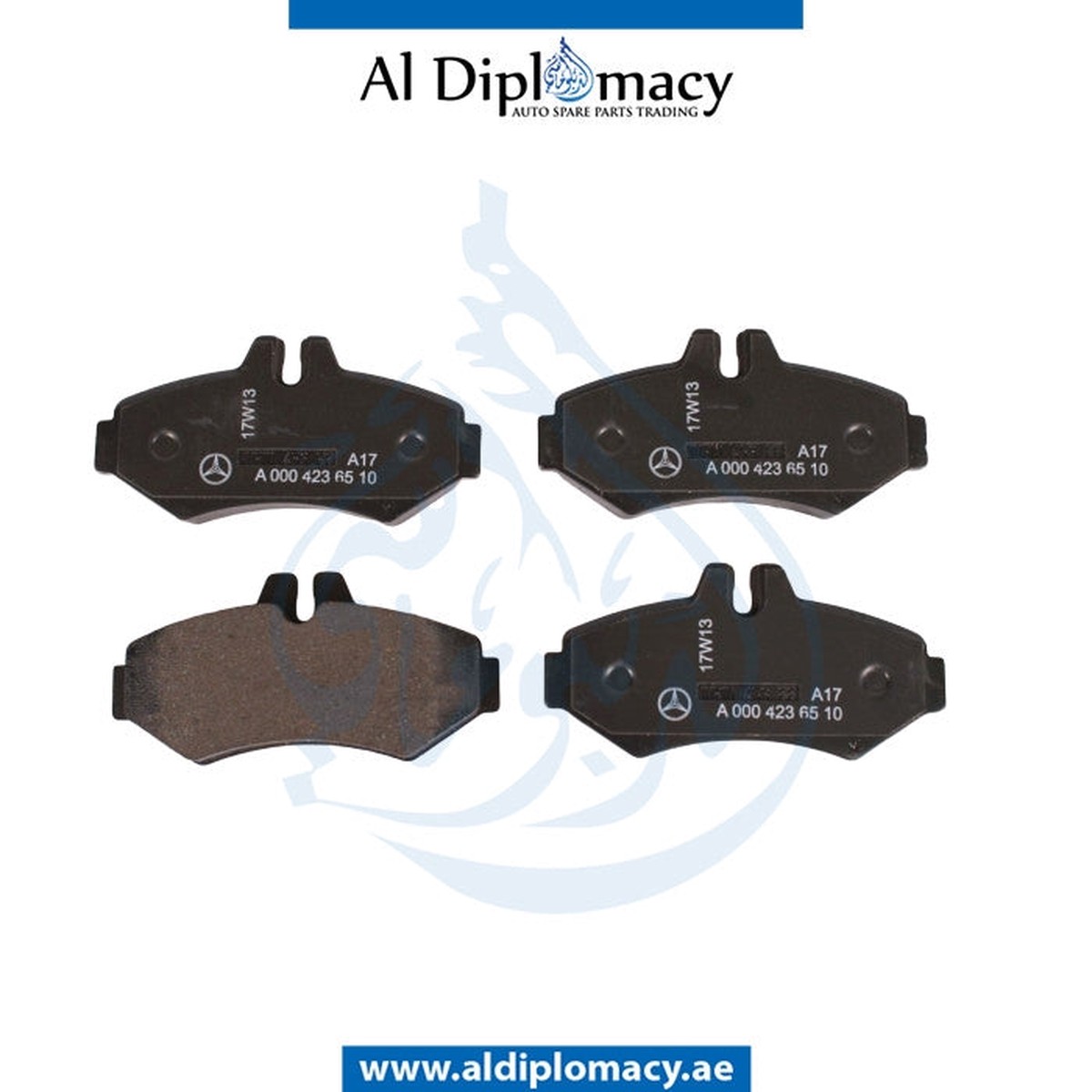 ORIGINAL MERCEDES-BENZ REAR BRAKE PAD - A0084204320