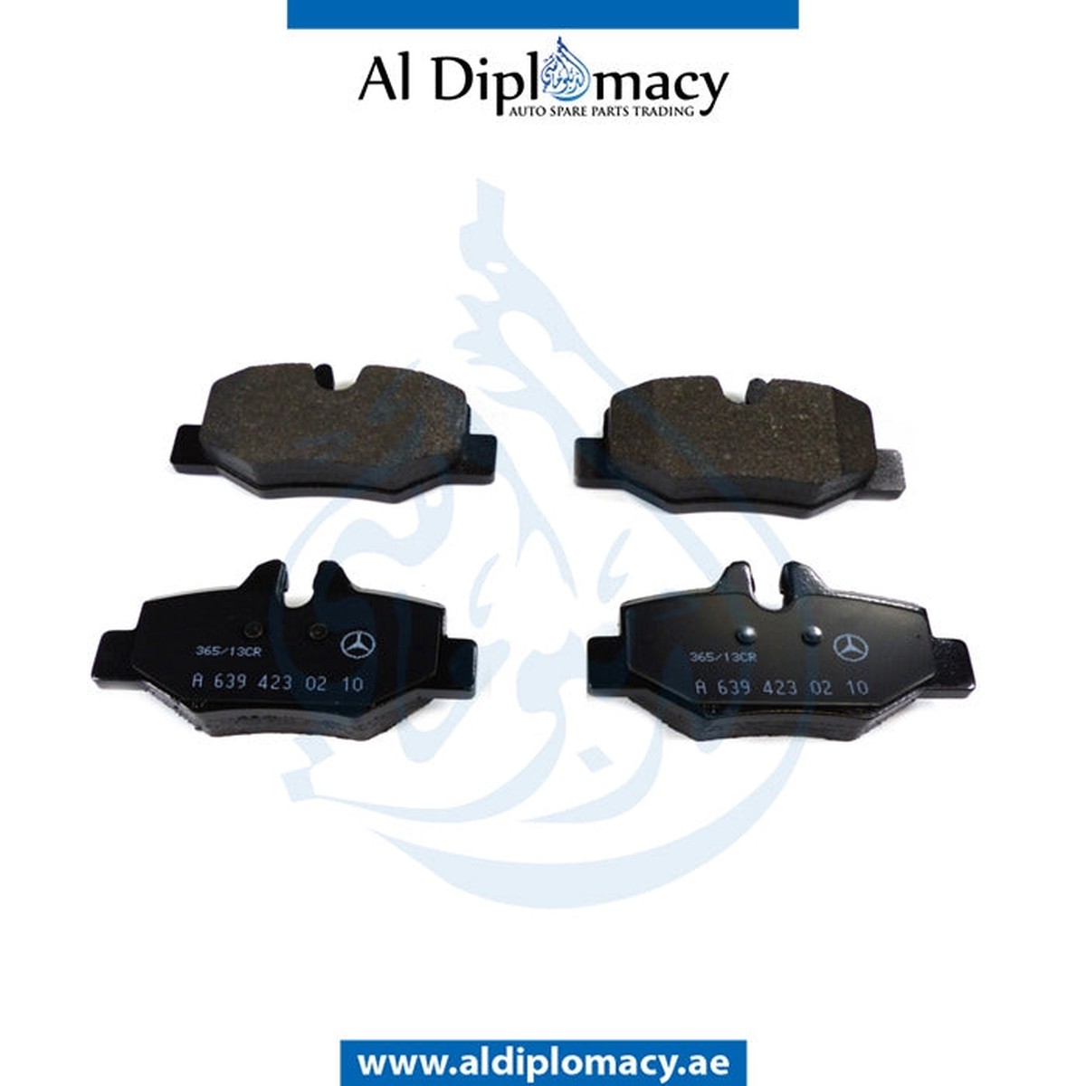 ORIGINAL MERCEDES-BENZ VITO W639 REAR BRAKE PAD - A0064204420