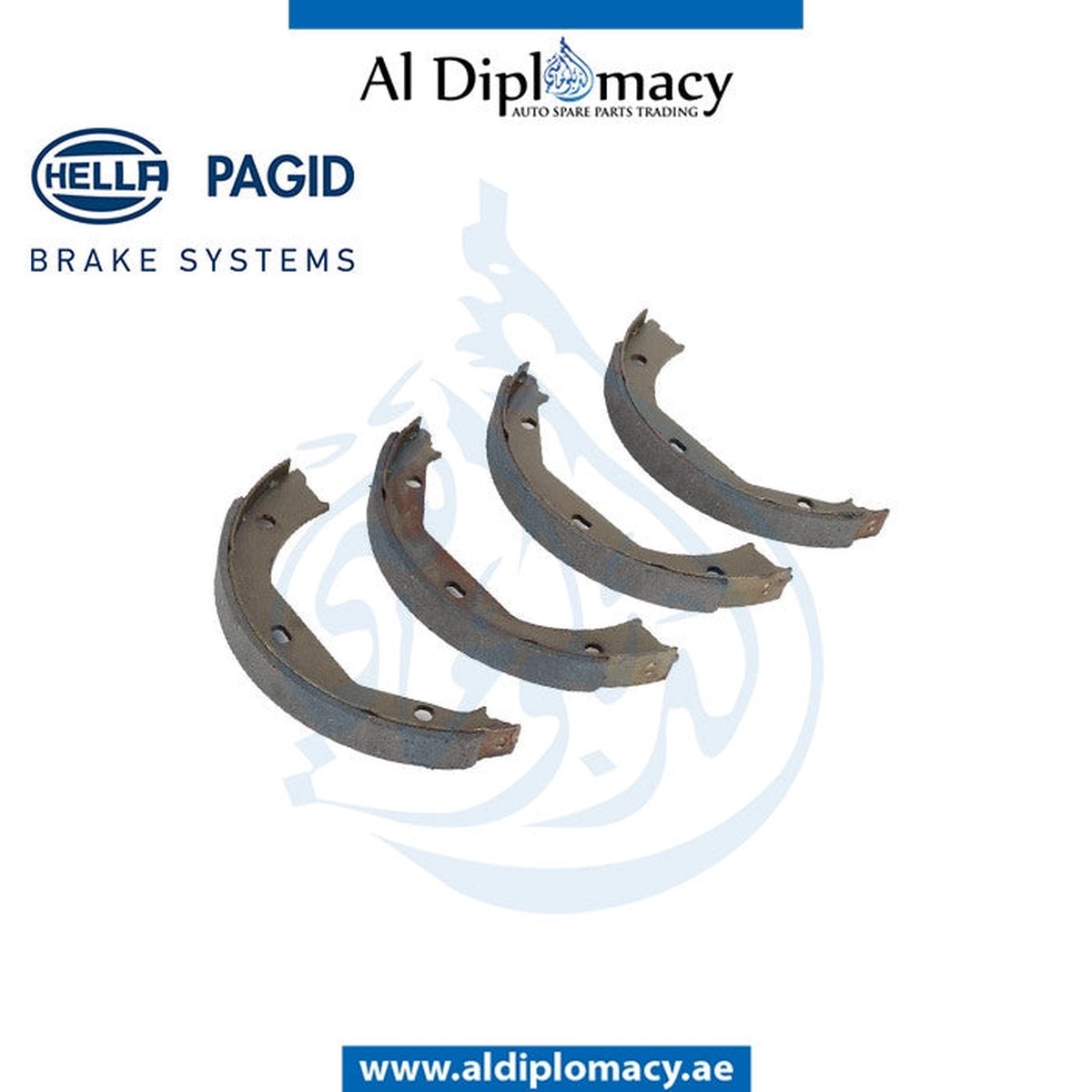 BMW 1 SERIES E81 REPAIR KIT, BRAKE SHOE - 34416761292 HELLA 8DA 355 050-381