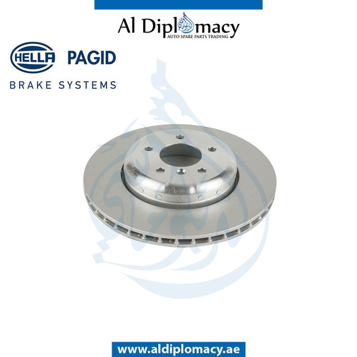 BMW 5 SERIES E60 REAR BRAKE DISC - 34216763827 HELLA 8DD 355 119-341