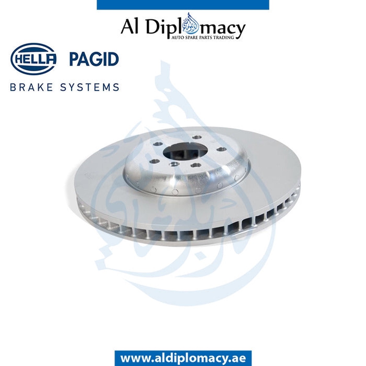 BMW 5 SERIES F07 FRONT BRAKE DISC, LEFT - 34116785675 HELLA 8DD 355 120-681