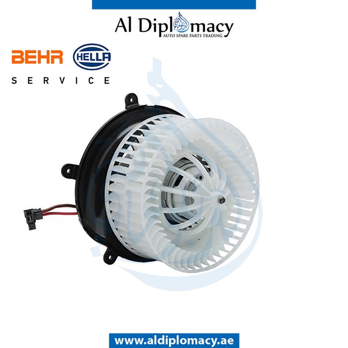 BMW 7 SERIES E65 A/C BLOWER MOTOR - 64116913401 BEHR 8EW 351 044-584