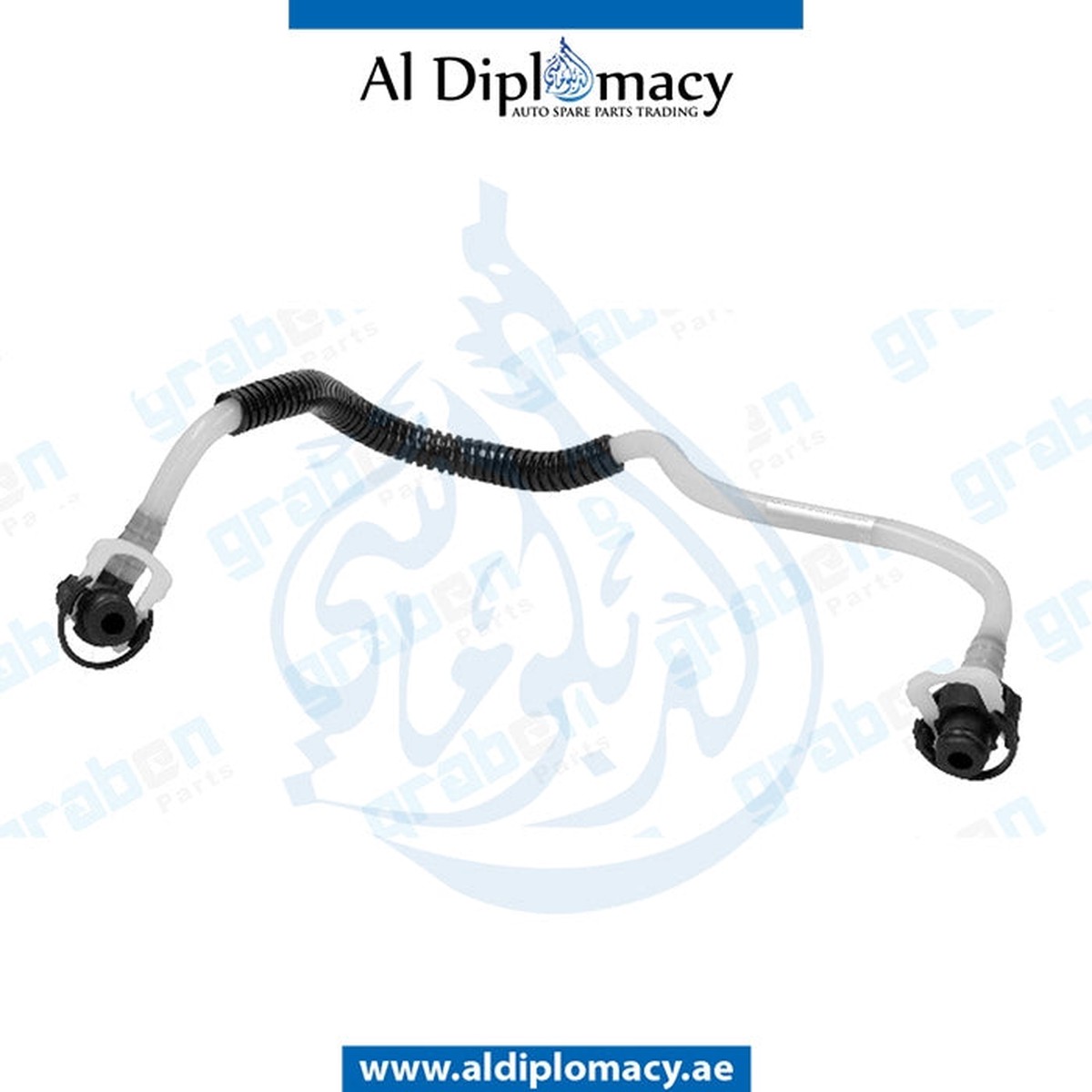 ORIGINAL MERCEDES-BENZ FUEL LINE, FROM FEED PUMP TO SHUT-OFF VALVE - A6110701932