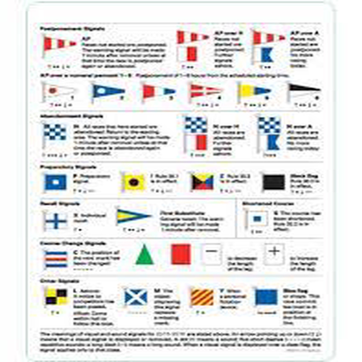 FLAG & SIGNAL STICKER 2021-2024