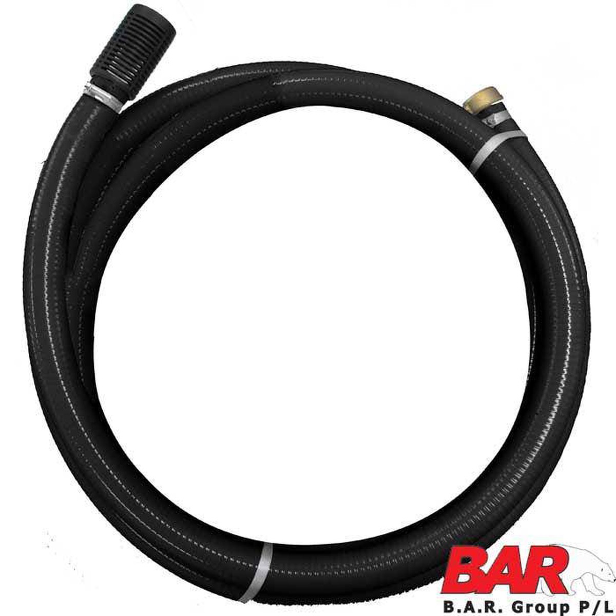 1-1/2" X 5M  Medium Duty Suction Hose Assembly