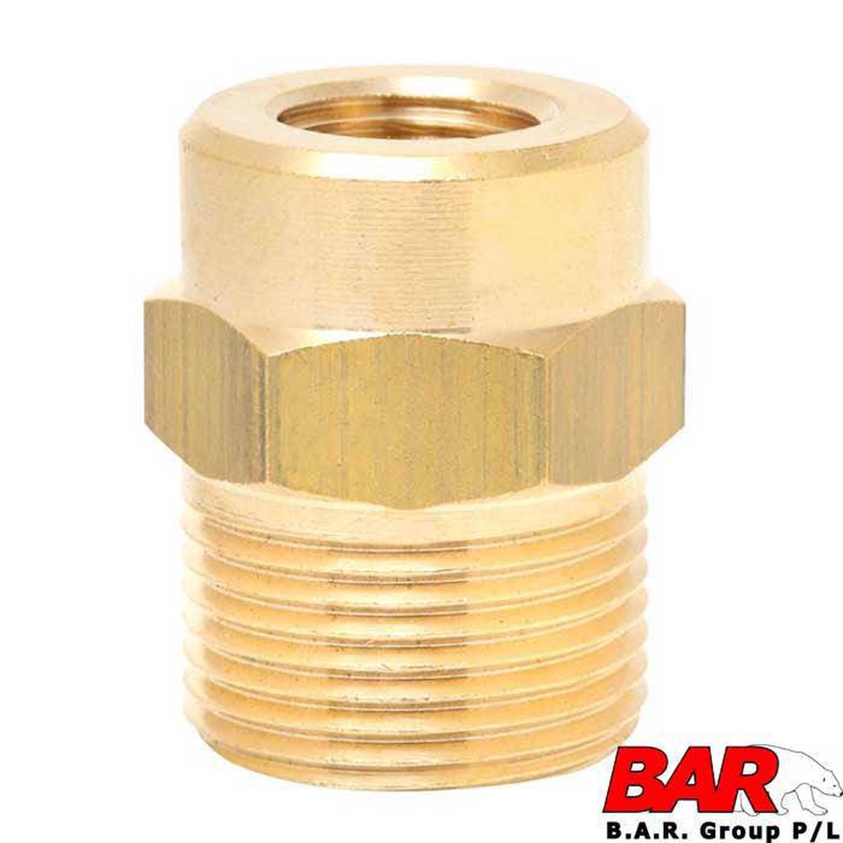 1/4" Bsp Female Threaded Nipple - M22