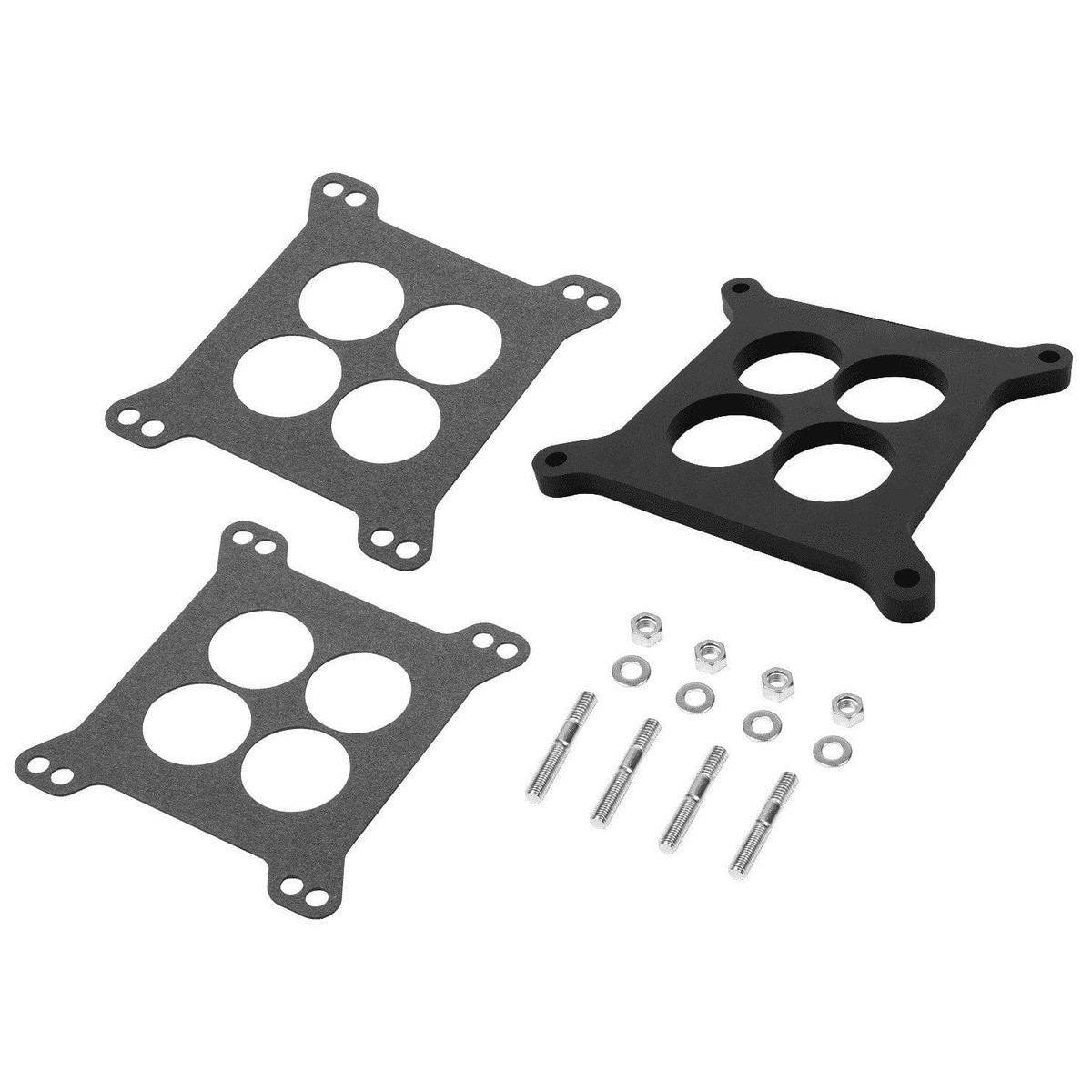 1/2 Phenolic Thermal Insulating Carb Spacer Kit  4 Hole  Holley Edelbrock